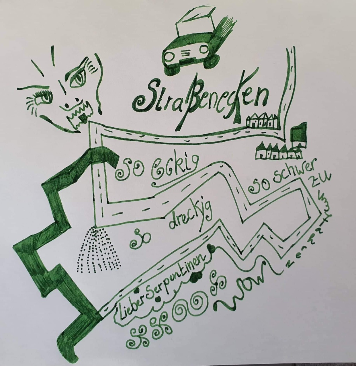 Schreiben im November 2020 - Straßenecken - Linda Werner